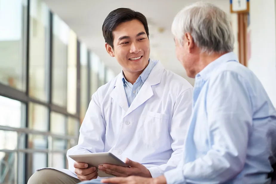 Functional medicine consultation between doctor and patient | Restoration Health 365 in Jericho NY